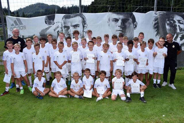 Real Madrid Fußballschule war schon zweimal Gast in Pabneukirchen. Die Real Madrid Fußballschule kommt vom 21. bis 25. August 2023 zum dritten Mal nach Pabneukirchen. | Foto: Robert Zinterhof