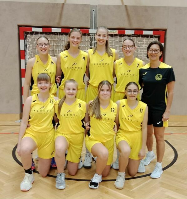 BBC WU16 mit Trainerin Andrea Frank-Stocker | Foto: BBC