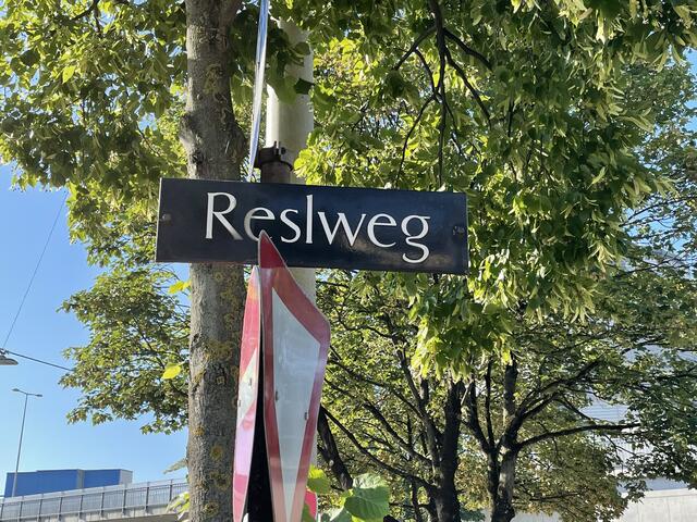 Bei der Überprüfung durch die Expertenkommission stellten sich 64 Personen als problematisch heraus – vier davon als "gravierend". Darunter befindet sich auch der Reslweg im Franckviertel. Der Stadtsenat soll nun am 15. Dezember über eine Umbenennung entscheiden. | Foto: BRS/Diabl