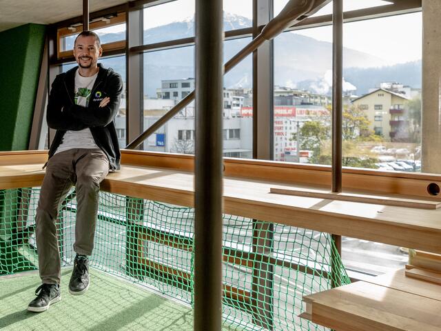 Andreas Doblander, Leiter des Dynatrace-Standortes in Innsbruck, bezieht die neuen Räumlichkeiten mit seinem Team ab Jänner 2023. | Foto: Peter Koren