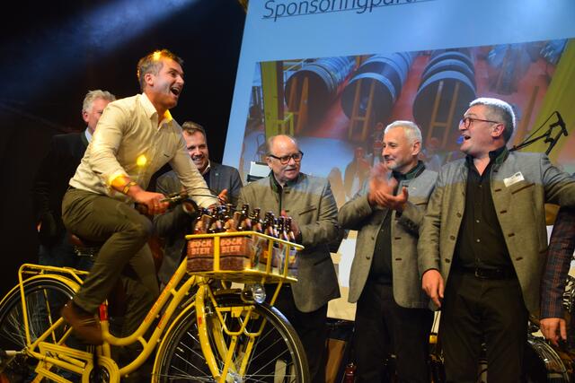 Florian Hampel musste in die Pedale treten. | Foto: Verderber