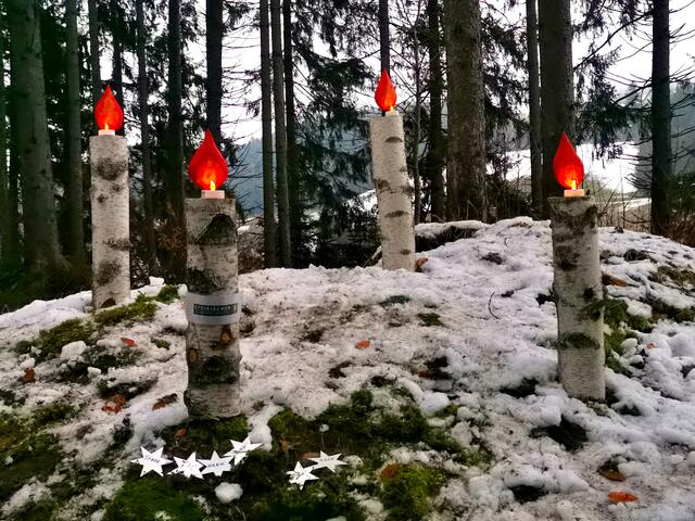 Ein Adventkranz der "anderen" Art | Foto: Sophie Mosbacher