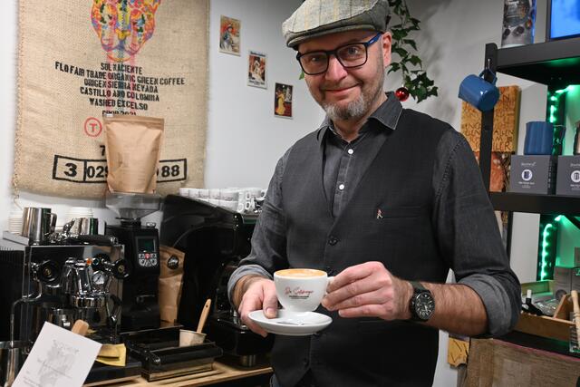 "Italienischer" Moment mit Da'Salzburger Kaffeemischung | Foto: Martin Schöndorfer, 2022