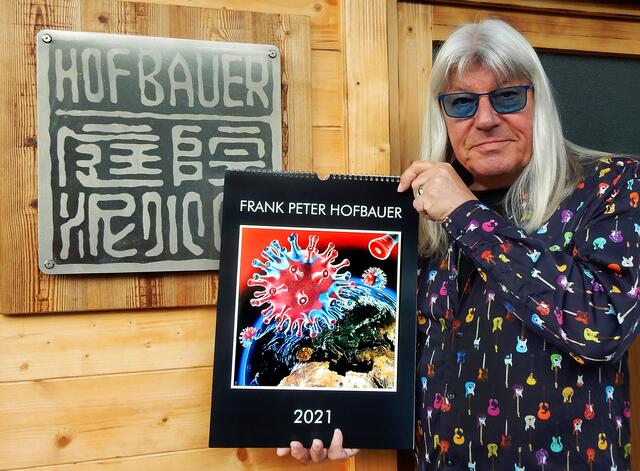 Der neue Kunstkalender von Frank Peter Hofbauer ist fertig. | Foto: Hofbauer