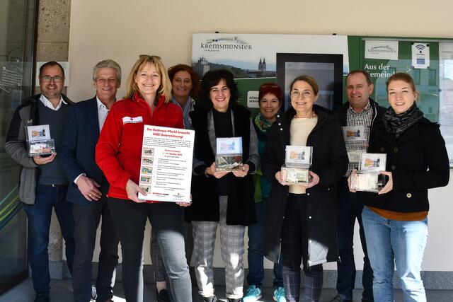 In der Marktgemeinde Kremsmünster zeigte man sich besonders spendabel, hier kamen mehr als 4.000 Euro zusammen. | Foto: Rotes Kreuz