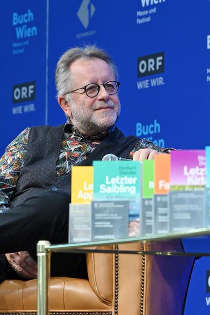 Herbert Dutzler auf der Buch Wien. | Foto: Wolfgang Spitzbart