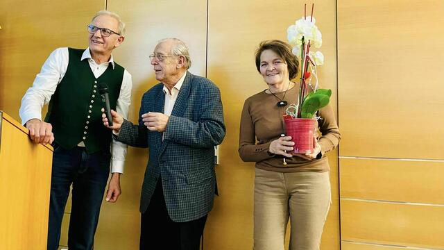 Alois Diwold, Robert Klausberger, Frau Diwold | Foto: Manfred Hinterdorfer, Leadermanagement