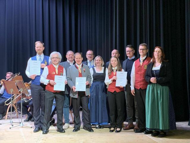 Die Musikvereine Rudersdorf, Minihof-Liebau und Güssing meisterten die Anforderungen beim Landeswertungsspiel bravourös. | Foto: Burgenländischer Blasmusikverband