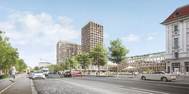 Der Hickhack um das umstrittene Bauvorhaben "Heumarkt Neu" im dritten Bezirk geht überraschenderweise in die nächste Runde. | Foto: Heumarkt Neu