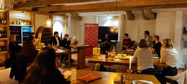 Diskussionsrunde zum Talk "Gewalt gegen Frauen" im San Marco Bruck