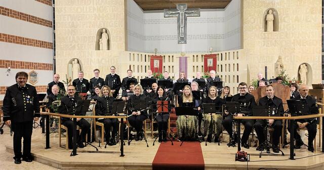 Die Werks- und Stadtmusikkapelle Trieben beigeisterte das Publikum mit ihrem Konzert. | Foto: KK