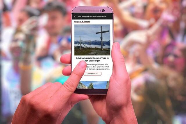 Regionales Insider-Wissen. Coole Tourentipps. Aktuelle Storys als Video. Ausgewählte Gewinnspiele. Das alles bekommst du mit unserem wöchentlichen MeinBezirk.at-Newsletter. | Foto: RegionalMedien Salzburg