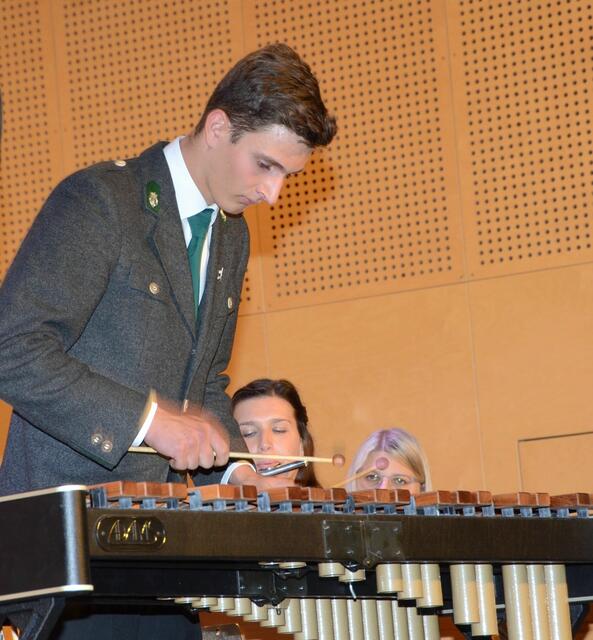 Sandro Renz Auszeichnung bei Konzert: 60 Jahre aktiv bei der BMK Schwoich - Kufstein
