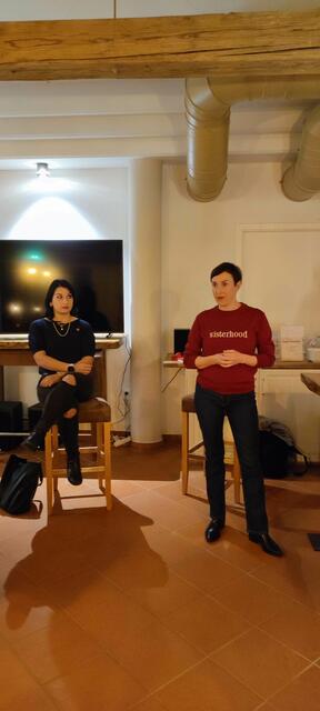 Frauenreferentin und Neos NAbg. Brandstötter macht sich stark für die Sicherheit von Frauen