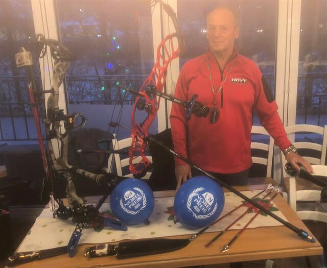 Charly Egger 5 facher Europameister im 3D Bogenschießen | Foto: Gerhard F. Dujmovits - Austrian Soldier of Peace