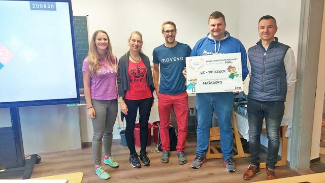 Die Volksschule Reißeck darf sich über eine coole Spendenaktion seitens der "Matadors" freuen