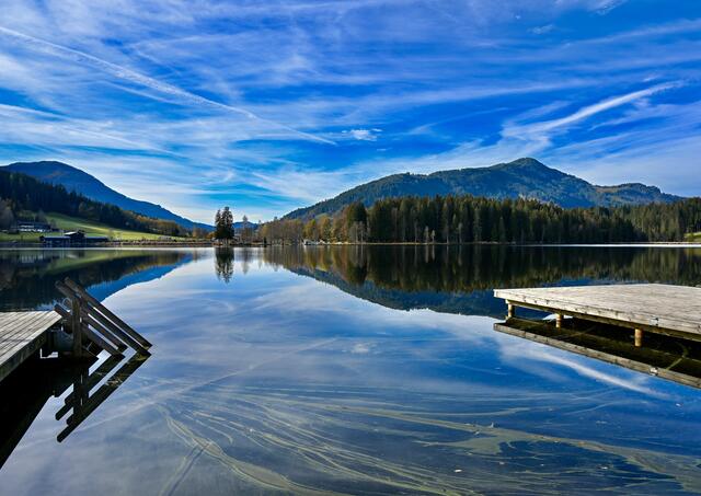 Die letzten Sonnenstrahlen genießen am Schwarzsee | Foto: TirolerBlende by Mair Fotografie