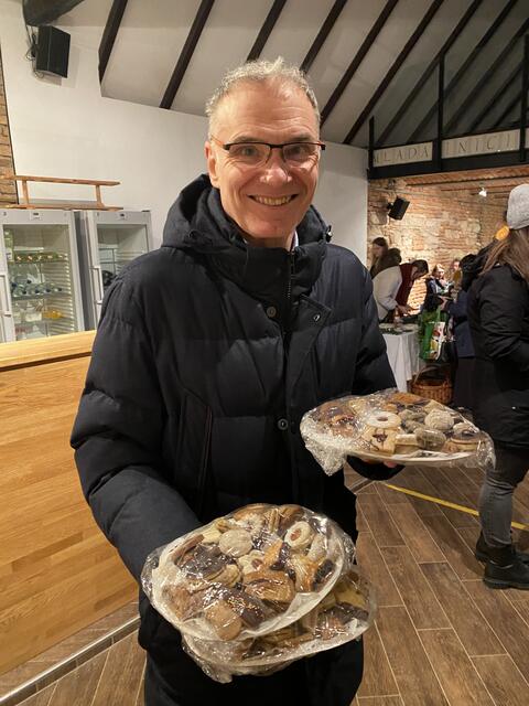 Die Weihnachtsbäckerei ließ die Augen strahlen
