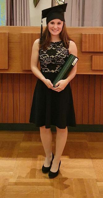 Master-Titel für Denise Mürwald | Foto: Privat