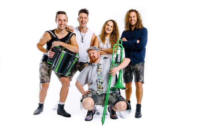 Die "Draufgänger" spielen am 3. Dezember in der Gernot-Arena in Jennersdorf. | Foto: Draufgänger