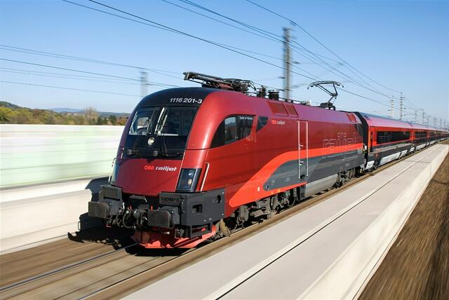 Die ÖBB nimmt am Dienstag wieder den Zugverkehr auf. | Foto: ©ÖBB-Harald Eisenberger
