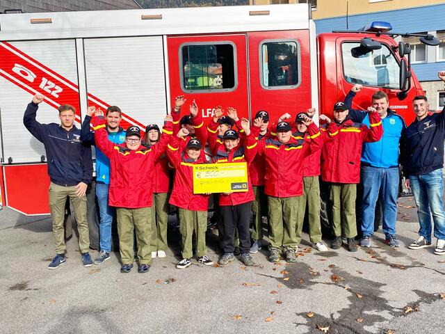 Die Jugendfeuerwehr Kolbnitz freut sich über 500 Euro Unterstützung