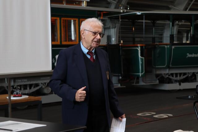 Walter Pramstaller, Vorsitzender der Tiroler Museumsbahnen.