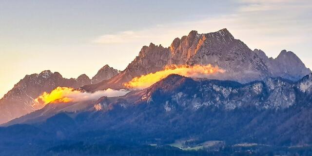 Abendstimmung Wilder Kaiser - Tirol/Österreich | Foto: Schwaighofer