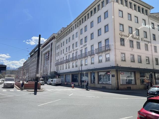 Hotel Europa, Mietvertrag wurde verlängert und ein weiteres Stockwerk wird um rund 100.000 Euro adaptiert. | Foto: BezirksBlätter Innsbruck