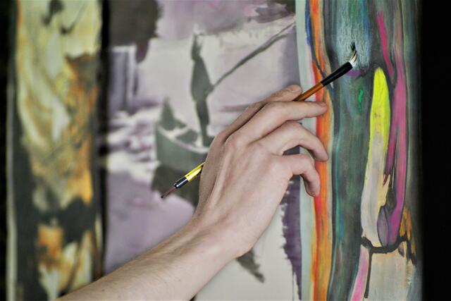 "Draw and Paint" ist das Motto am 6. und 13. Dezember 2022 im Amerlinghaus. | Foto: Basso/Unsplash