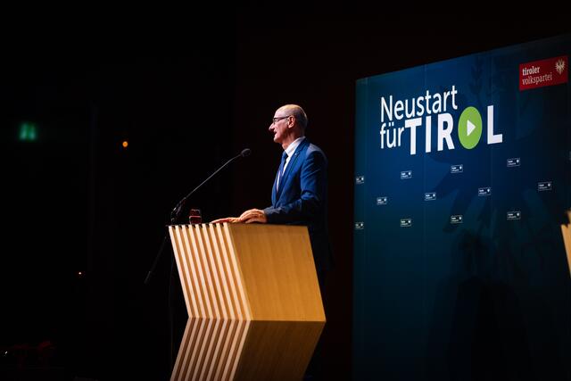 Anton Mattle will die Tiroler Volkspartei in ein neues Zeitalter führen. | Foto: Fischler