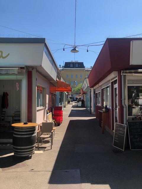 Der Meidlinger Markt grenzt an die Straßenzüge, die neu gestaltet werden. | Foto: EIGENSINN by Sigrid Mayer