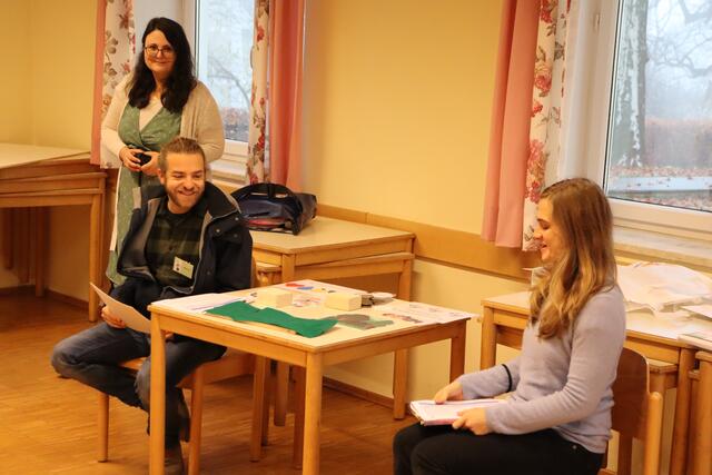 Bianca Angerer, Manuel Thaler, Ana Siegl-Batljan bei der Begrüßung | Foto: Gerhard Langmann