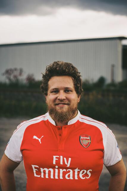 Alexander Stegisch drückt dem FC Arsenal, Bayern München und Sturm Graz die Daumen. | Foto: Peter Troissler