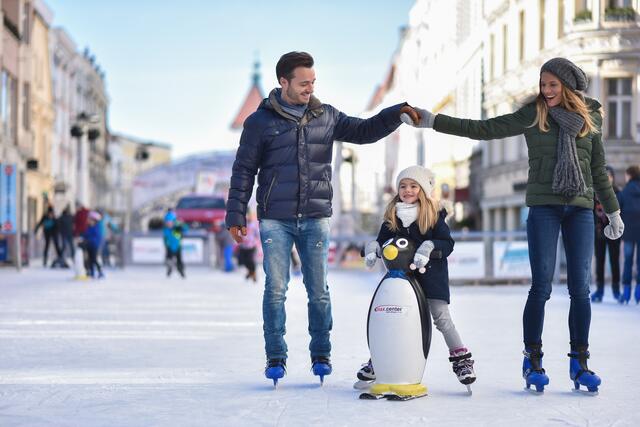 Eintritt für die Eis-8erBahn ist von Montag bis Freitag kostenlos. Geöffnet ist dieser von 9. Jänner bis 21. Februar.  | Foto: Welser Marketing &amp; Touristik GmbH
