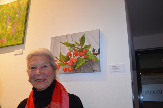 Ursula Iris Illgner und ihre "Zieräpfel"