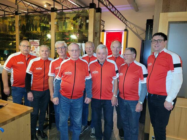 Prezechtl Bernhard, Konitschek Walter, Steininger Franz, Quast Josef, Gall Herbert, Lehmbacher Otto, Graner Karl, Minihold Franz und Hausherr Hag Josef. (Nicht im Bild: Langegger Günter und Kahl Franz). | Foto: Privat