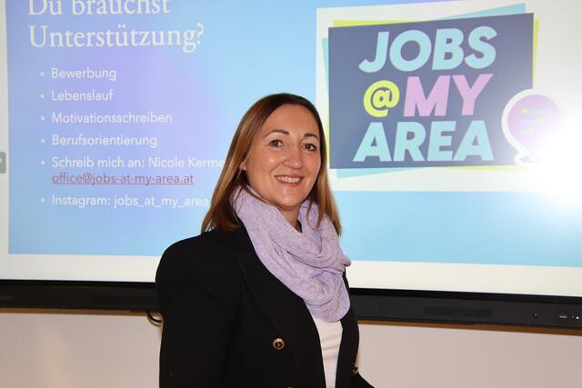 Unternehmensberaterin Nicole Kermec gründete die Plattform „Jobs@MyArea“.