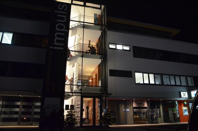 Das Impuls-Center am Thomas-Morgenstern-Platz in Seeboden