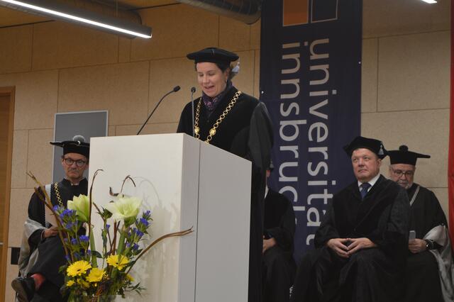 Rektorin der UMIT Tirol, Sandra Ückert | Foto: Siegele