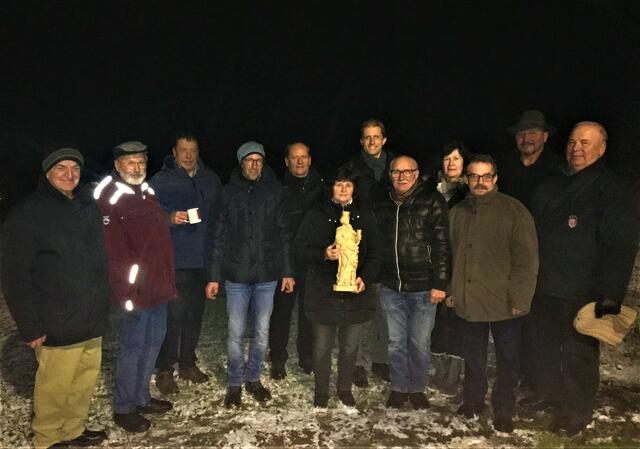 Erich Wallisch, Hans Lamprecht, Josef Tatzber, Florian Huysza, Gerhard Strasser, Birgit Grum, Günther Schreiber, Leopold Pusch, Christine Kohzina, Gerhard Ulrich, Josef Kohzina, Josef Lehner. | Foto: ÖKB Wilfersdorf