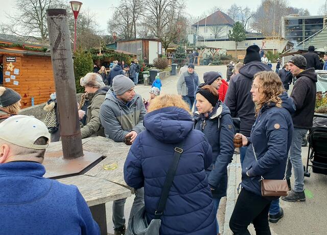 Allerorts konnte man den kalten Temperaturen trotzen.