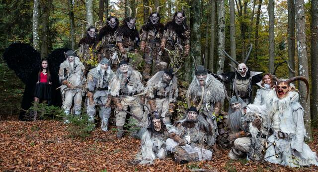 Die Gratweiner Quellenteufel sind die Hausherren beim großen Krampuslauf am 5. Dezember. | Foto: Gratweiner Quellenteufel