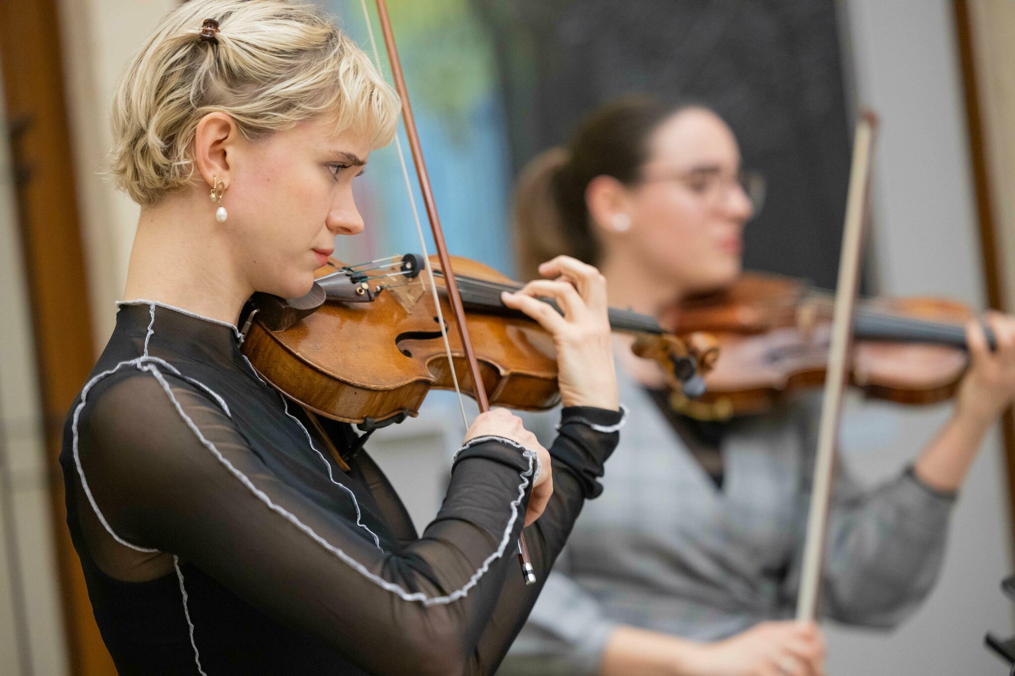 Haydn und Vasks: Tonkünstler Quartett spielte im Arnulf Rainer