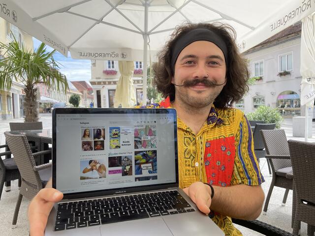 Patrick Kostmann, Betreiber der Instagram Memepage „Offntol“
 | Foto: MeinBezirk.at
