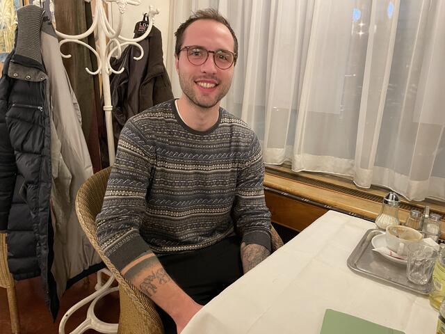 Pfleger Alex Küpper wohnt in der Inneren Stadt.  | Foto: Julia Schmidt