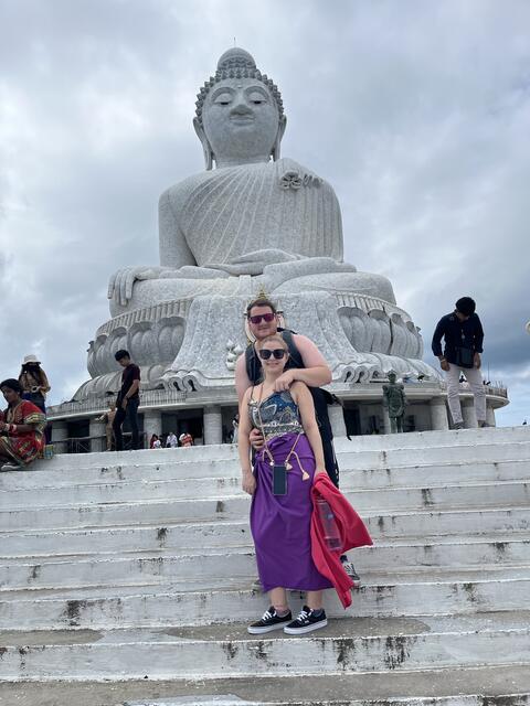 Buddha-Statue auf Thailands größter Insel Phuket. 