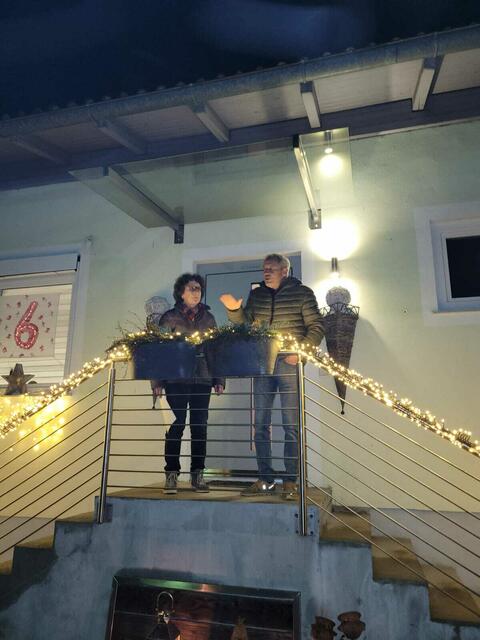 Fenster 6: Tolle Gastgeber: Brigitta und Gerald | Foto: Julius