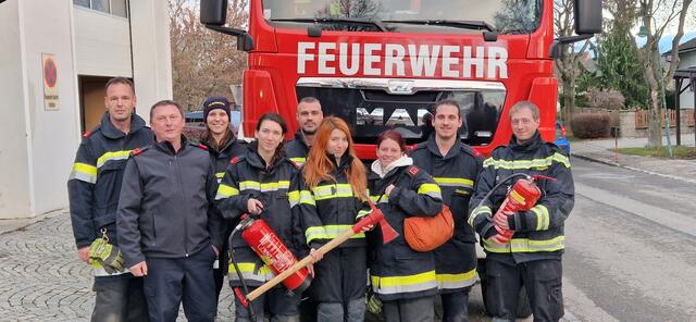 Das Team der RMA Tulln wurde sehr freundlichen von der FF Grafenwörth empfangen und vorübergehend "ausgebildet" | Foto: FF Granfenwörth