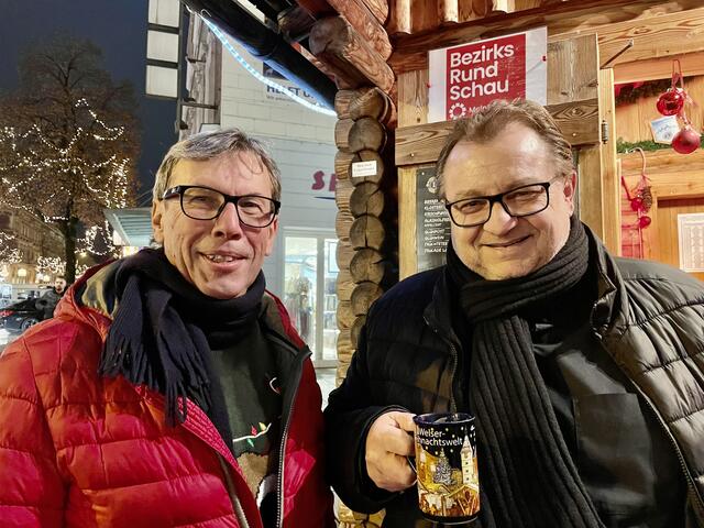 Andreas Schmidberger und Szilard Zymani.  | Foto: BRS